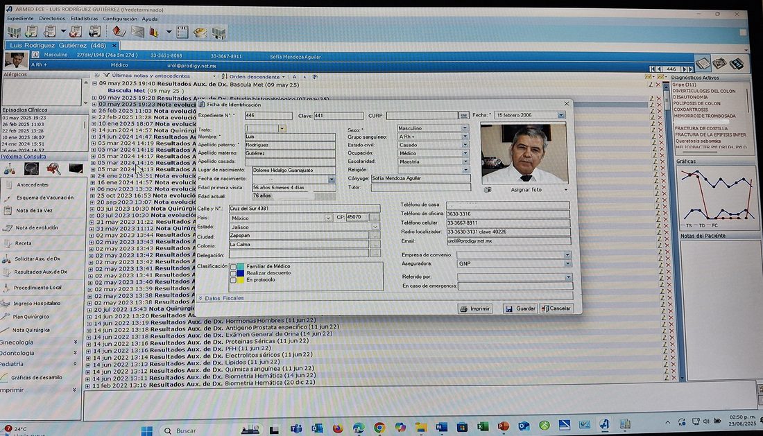 Consulta y Expediente Clínico Electrónico